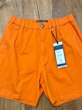 Meripex Orange Casual Shorts